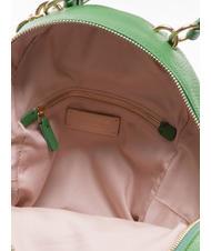 COCCINELLE ALPHA Sac &agrave; dos en cuir martel&eacute; menthe poivr&eacute;e - Sacs pour Femme - 5