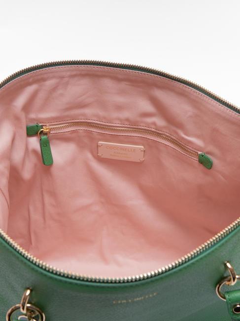 ALPHA  Sac &agrave; provisions en cuir menthe poivr&eacute;e - Sacs pour Femme