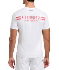 BIKKEMBERGS VERTICAL STRIPES T-shirt en cotton - T-shirt