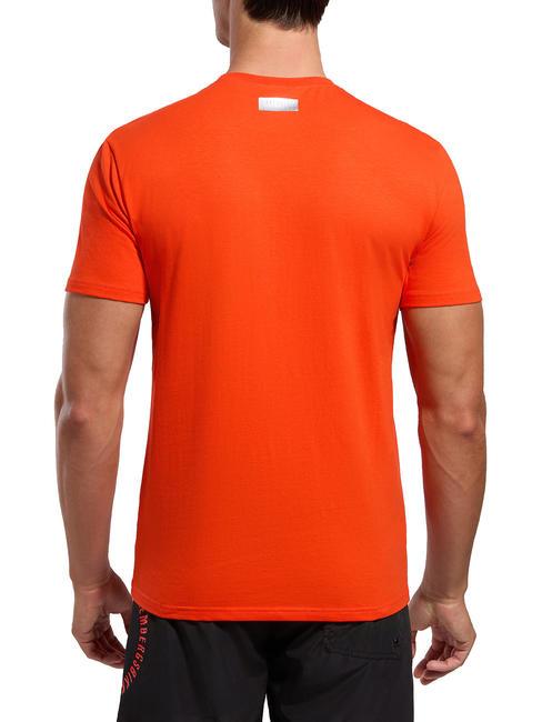 PUPINO  T-shirt à manches courtes orangecom - T-shirt
