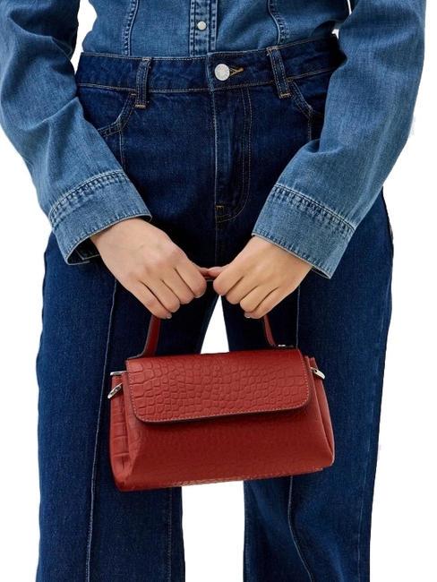 BIGNE Petit sac en cuir de coco brique - Sacs pour Femme