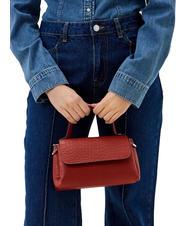 TOSCA BLU BIGNE Petit sac en cuir de coco brique - Sacs pour Femme - 4