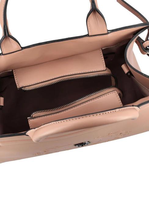 TB LOGO Sac porte-documents avec bandoulière BEIGE - Sacs pour Femme