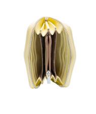 L'ATELIER DU SAC REBECCA Portefeuille matelass&eacute; zipp&eacute; citron vert p&acirc;le - Portefeuilles Femme - 2