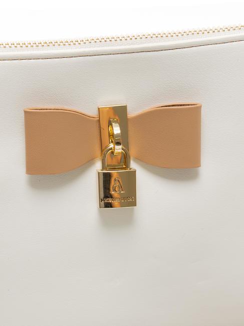 LA LA LAND Pochette à bandoulière plate blanc/beige - Sacs pour Femme