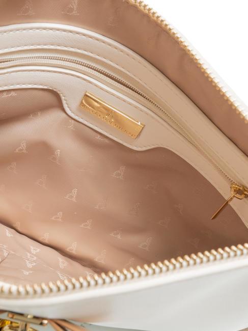 LA LA LAND Pochette à bandoulière plate blanc/beige - Sacs pour Femme