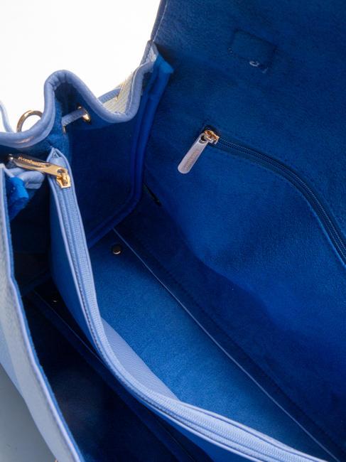 MIA Sac porte-documents avec bandoulière bleu ciel - Sacs pour Femme