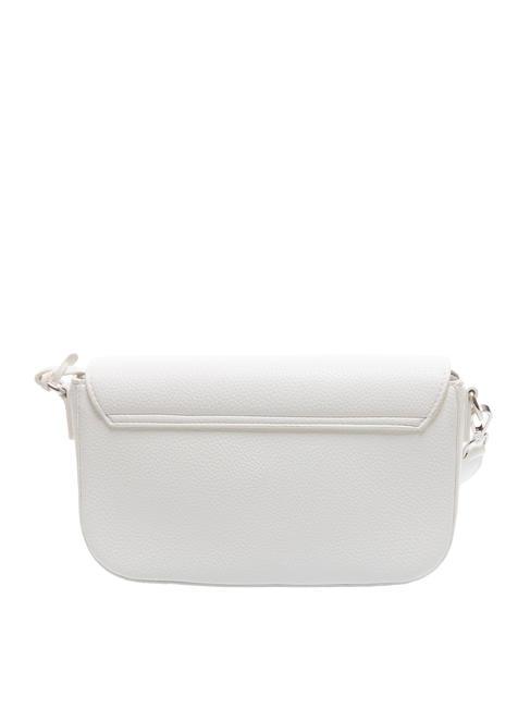 PETRA Petit sac bandouli&egrave;re blanc cass&eacute; / noir - Sacs pour Femme