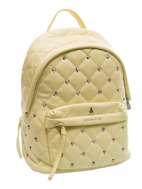 REBECCA Sac à dos matelassé citron vert pâle - Sacs pour Femme