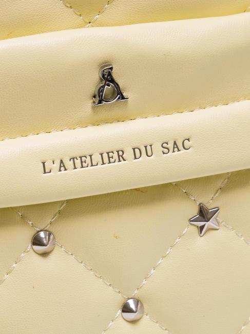 REBECCA Sac à dos matelassé citron vert pâle - Sacs pour Femme