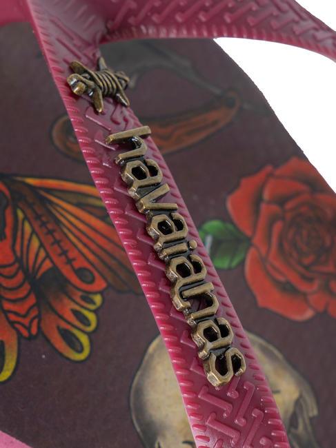 TOP TRIBO Tongs TOP terre violette - Chaussures Homme