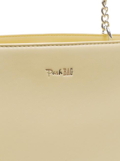 BLUSH Sac cabas avec &eacute;charpe jaune - Sacs pour Femme