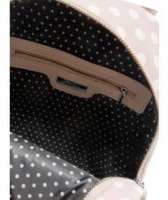 PASH BAG LADY Sac à dos à pois avec écharpe sable/blanc - Sacs pour Femme - 6