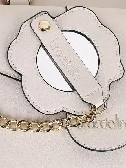 MIRROR  Sac &agrave; main, avec bandouli&egrave;re blanc - Sacs pour Femme