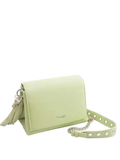 BLUSH Mini sac bandouli&egrave;re &agrave; rabat vert - Sacs pour Femme