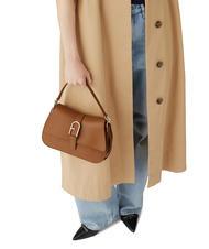 FURLA FLOW M Sac à main M en cuir Brandy - Sacs pour Femme - 5