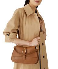 FURLA FLOW M Sac à main M en cuir Brandy - Sacs pour Femme - 6