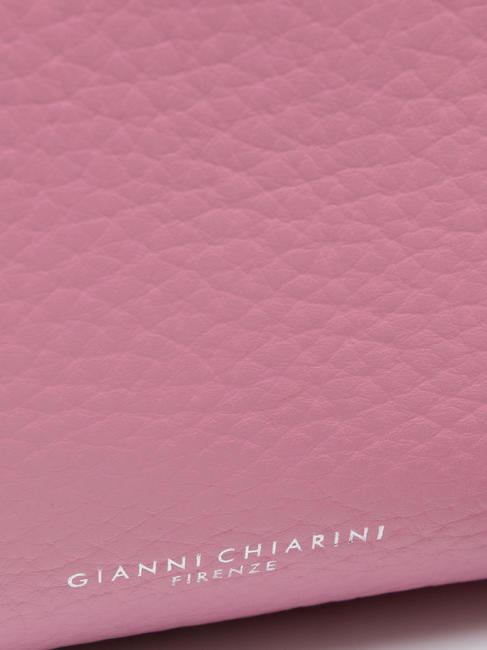 MIA Sac en cuir martelé avec bandoulière rosa-nature - Sacs pour Femme