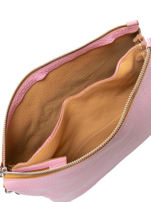 MIA Sac en cuir martelé avec bandoulière rosa-nature - Sacs pour Femme
