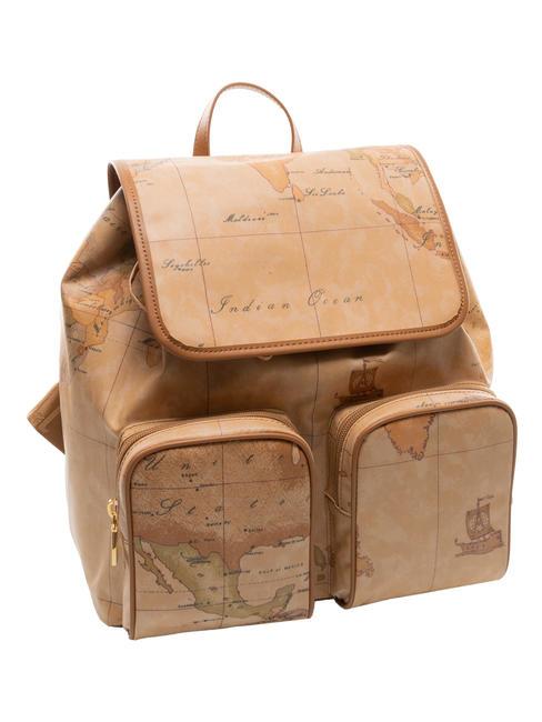 GEO CLASSIC Sac à dos avec poches NATUREL - Sacs pour Femme