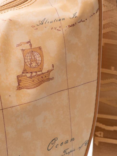 GEO CLASSIC Grand sac bandoulière croissant NATUREL - Sacs pour Femme