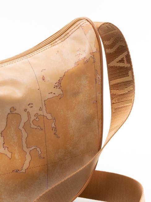 GEO CLASSIC Sac croissant d'épaule moyen NATUREL - Sacs pour Femme