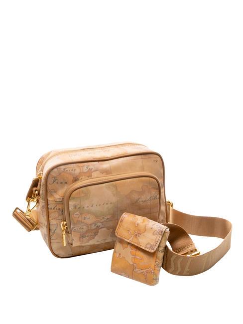 GEO CLASSIC Sac bandoulière avec pochette NATUREL - Sacs pour Femme
