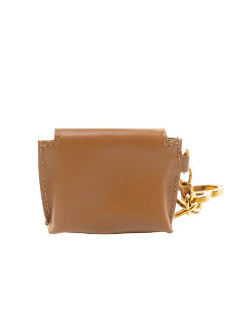 STORY DONNA Étui à clés en cuir la havane/abb.oro - Porte-clés