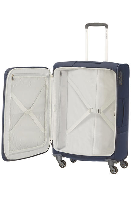 Valise Ligne BASE BOOST, taille moyenne, extensible blu navy - Valises Semi-rigides