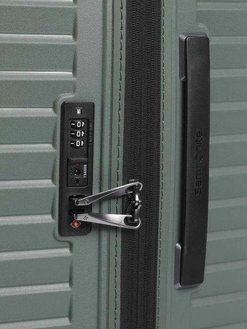 INTUO Grand chariot extensible vert olive - Valises Rigides