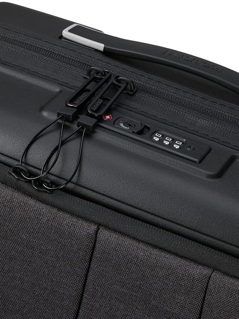 HELLO CABIN Chariot à bagages à main gris mélangé - Valises cabine