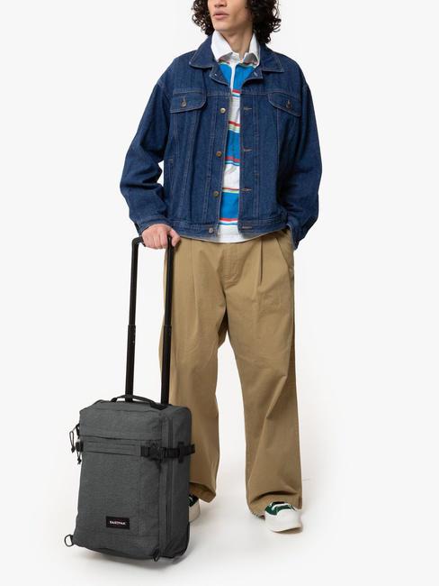 STRAPSON XXS Chariot à dos sous-siège BlackDenim - Valises cabine