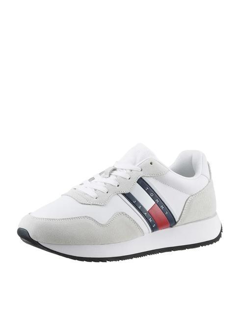 TOMMY JEANS MODERN RUNNER  Baskets blanc - Chaussures Homme