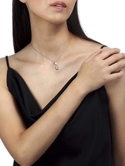 PERLA Collier en argent 925 ARGENT - Colliers