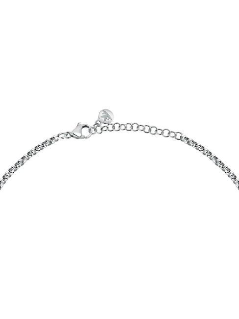 ABBRACCIO Collier à breloques coeur en zircon blanc - Colliers