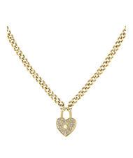 MORELLATO ABBRACCIO Collier à breloques coeur en zircon or - Colliers - 3
