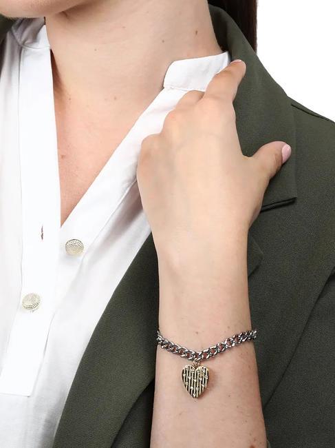 INCANTO Bracelet à breloques coeur ARGENT - Bracelets