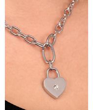 MORELLATO ABBRACCIO Collier chaîne à breloque coeur ARGENT - Colliers - 3