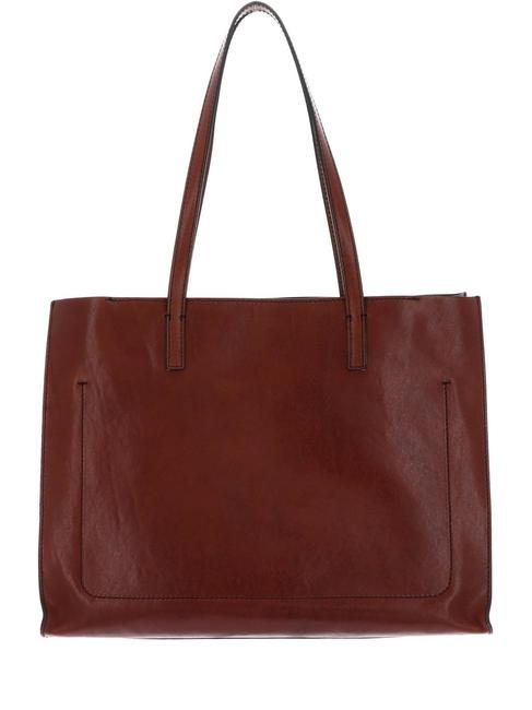 MIRRA  Sac bandoulière, en cuir MARRON - Sacs pour Femme