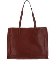 THE BRIDGE MIRRA  Sac bandoulière, en cuir MARRON - Sacs pour Femme - 3