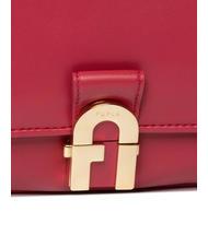 FURLA COSY Sac porté épaule en cuir nappa bruni RUBY - Sacs pour Femme - 4