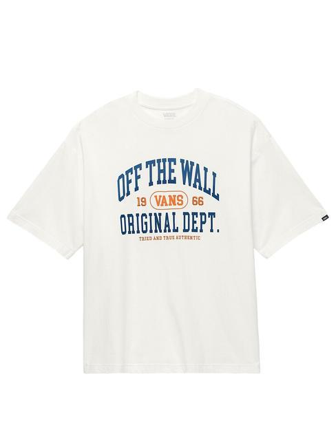 OFF THE WALL T-shirt en coton &agrave; manches courtes Guimauve - T-shirt