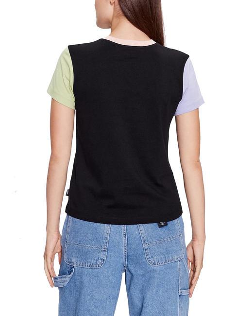 COLORBLOCK T-shirt en coton à manches courtes poire noire/hiver - T-shirt