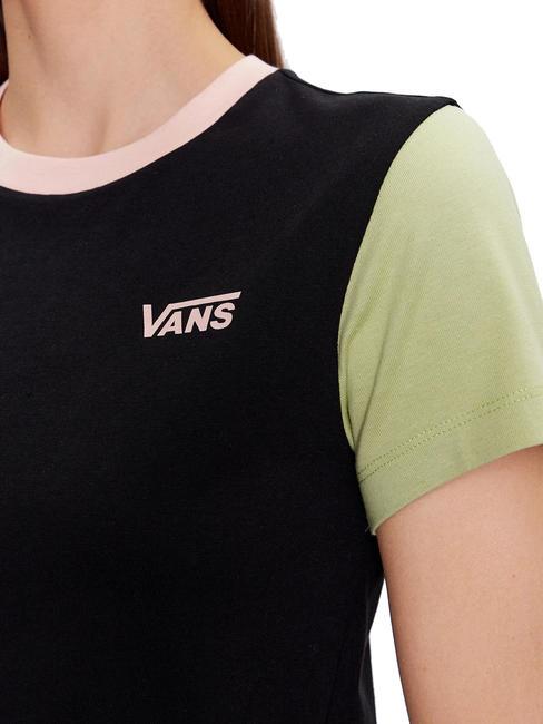 COLORBLOCK T-shirt en coton à manches courtes poire noire/hiver - T-shirt