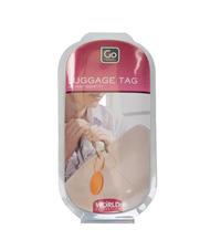 GO TRAVEL FLIGHT Porte-nom de bagage orange - Accessoires Voyage - 2