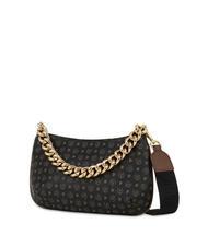 POLLINI HERITAGE sac porté épaule à anse chaîne brun noir - Sacs pour Femme - 2