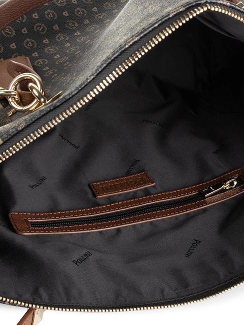 Tapir Sac à bandoulière brun noir - Sacs pour Femme