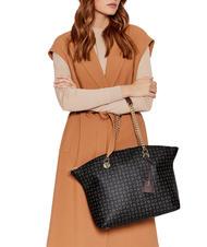 POLLINI Tapir Sac à bandoulière brun noir - Sacs pour Femme - 6