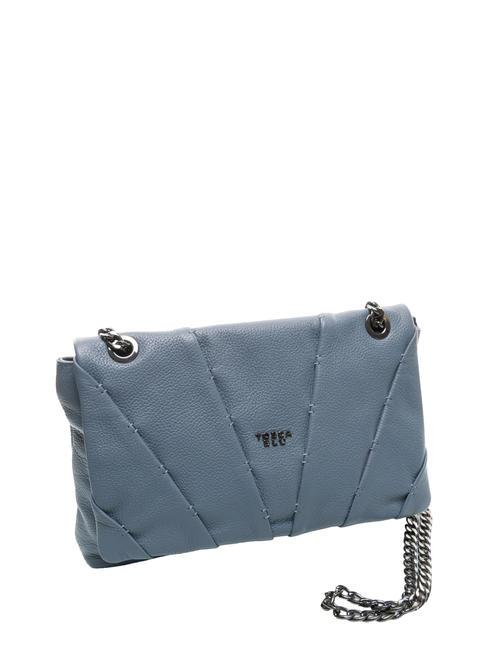 MIMOSA  Sac bandoulière, en cuir ciel bleu - Sacs pour Femme