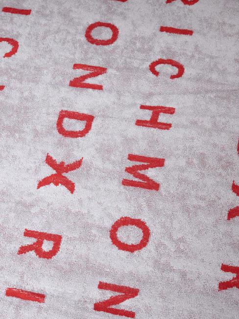 DARDERI  Serviette de plage en coton gris x - Accessoires Voyage